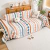 Bohemian Diamond Star Printed Sofa Towel Soft Double Face Usable Sofa Cover For Pets Anti-Scratch Anti-Dirt Furniture Protector