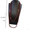 10Mm Beads Super Long Stacked With Glazed Necklace Long Light Luxury