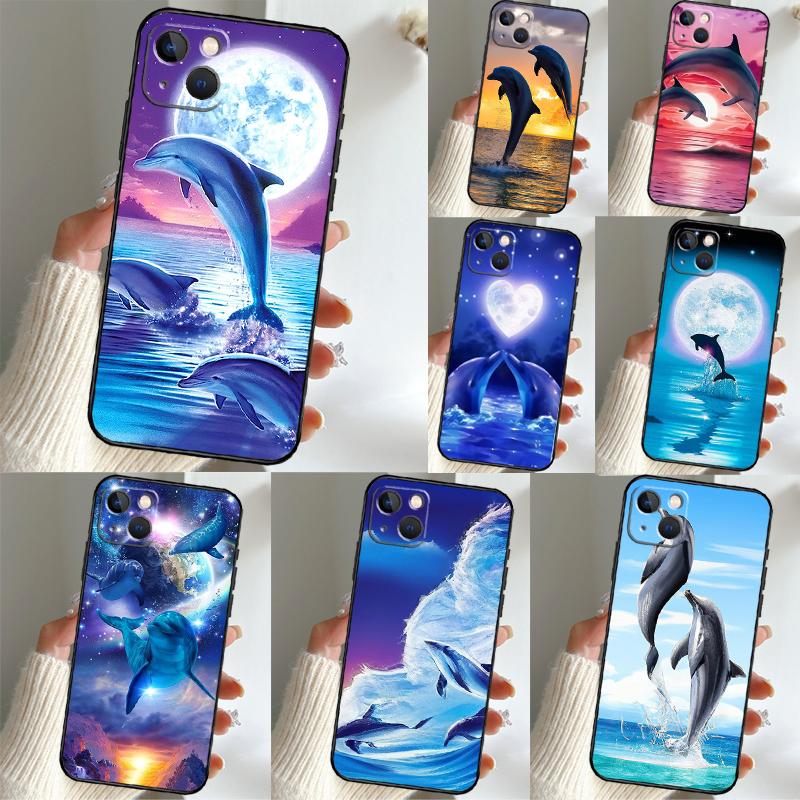 Dolphin Case For Samsung Galaxy A55 A35 A15 A56 A36 A26 A16 A06 A54 A34 A14 A13 A53 A12 A22 A32 A52