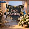 Party Backdrop Balloon White Photo Booth Background Front Door Decor