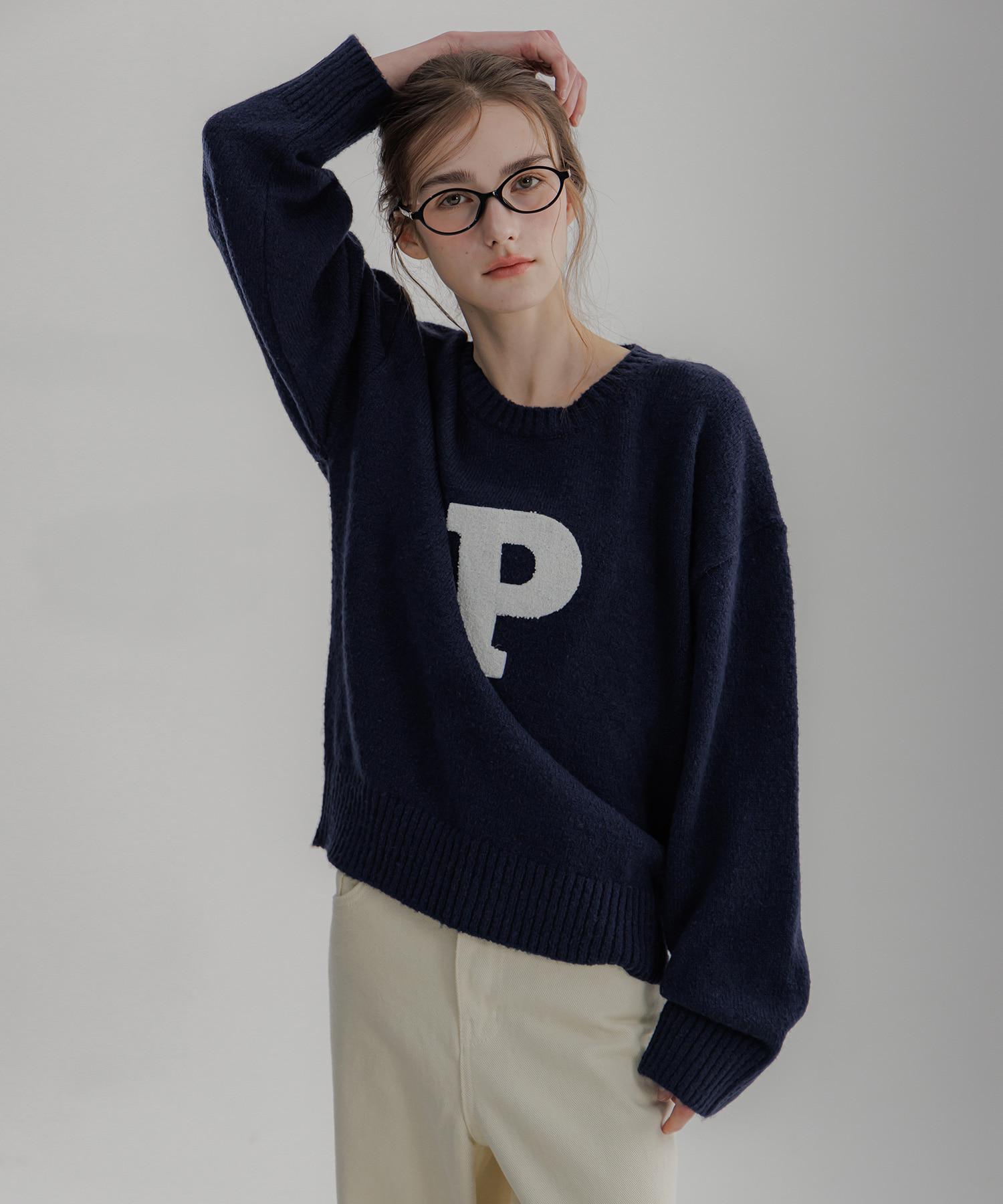 Pandora Fit Pit-A-Pat Signature Logo Knit Navy/S