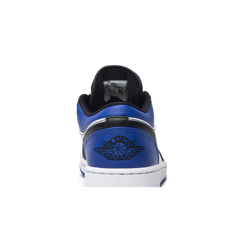 Air Jordan 1 Low 'Royal Toe' (Unisex) Sport Royal / White-Black Vintage Basketball Shoes CQ9446 400