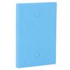 Foam Tube Rack Rectangle High Density Floating Foam Centrifuge Tube Holder for Laboratory Blue 8