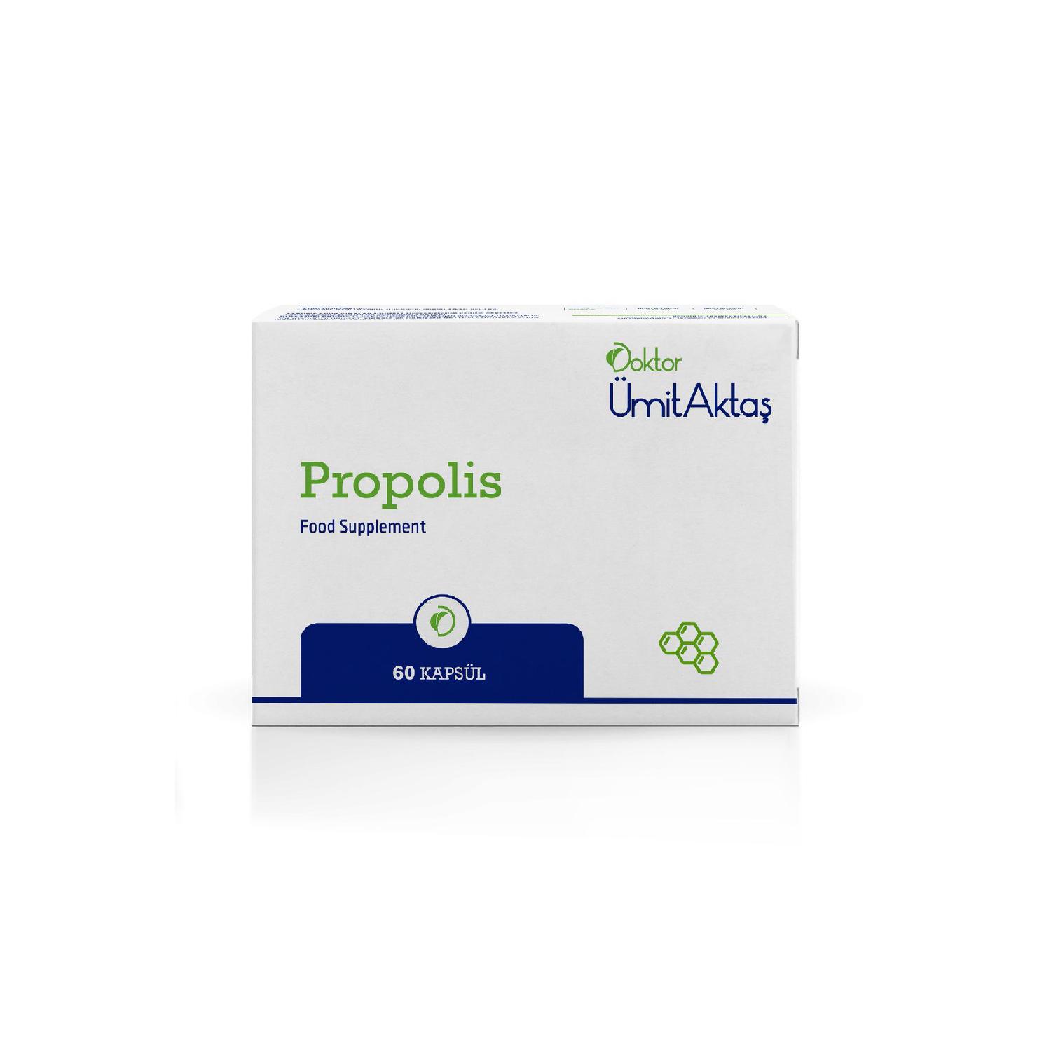 

Propolis - 414mg- 60 Herbal Capsules