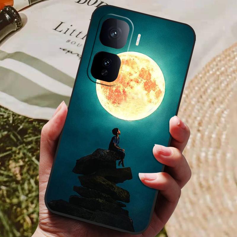 For Vivo iQOO Neo 10 Case Wolf Lions Black TPU Soft Silicone Coque for Vivo iQOO Neo 10 Pro Phone Back Cover Neo10 Pro 5G Shells