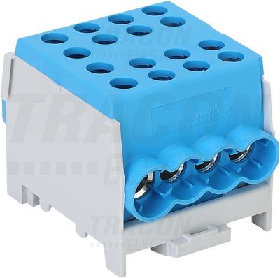 Compact Busbar Connector, Blue 6-35Mm2 125A