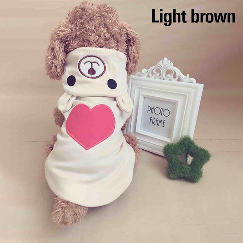 

Adorable Pet Dog Cat Puppy Sweater Hoodie Coat With Unique Bear Design For Warmth XL жёлтый