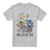 Sesame Street Unisex Adult Group Heather T-Shirt
