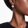 Swarovski Water Drop Heart Pendant Earrings Women earrings Silver 5684384