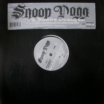 12inch Record SNOOP DOGG - Ups & Downs / Bang Out GEFR114231 Geffen Records 2005 US Rap & Hip-Hop/R&B Used