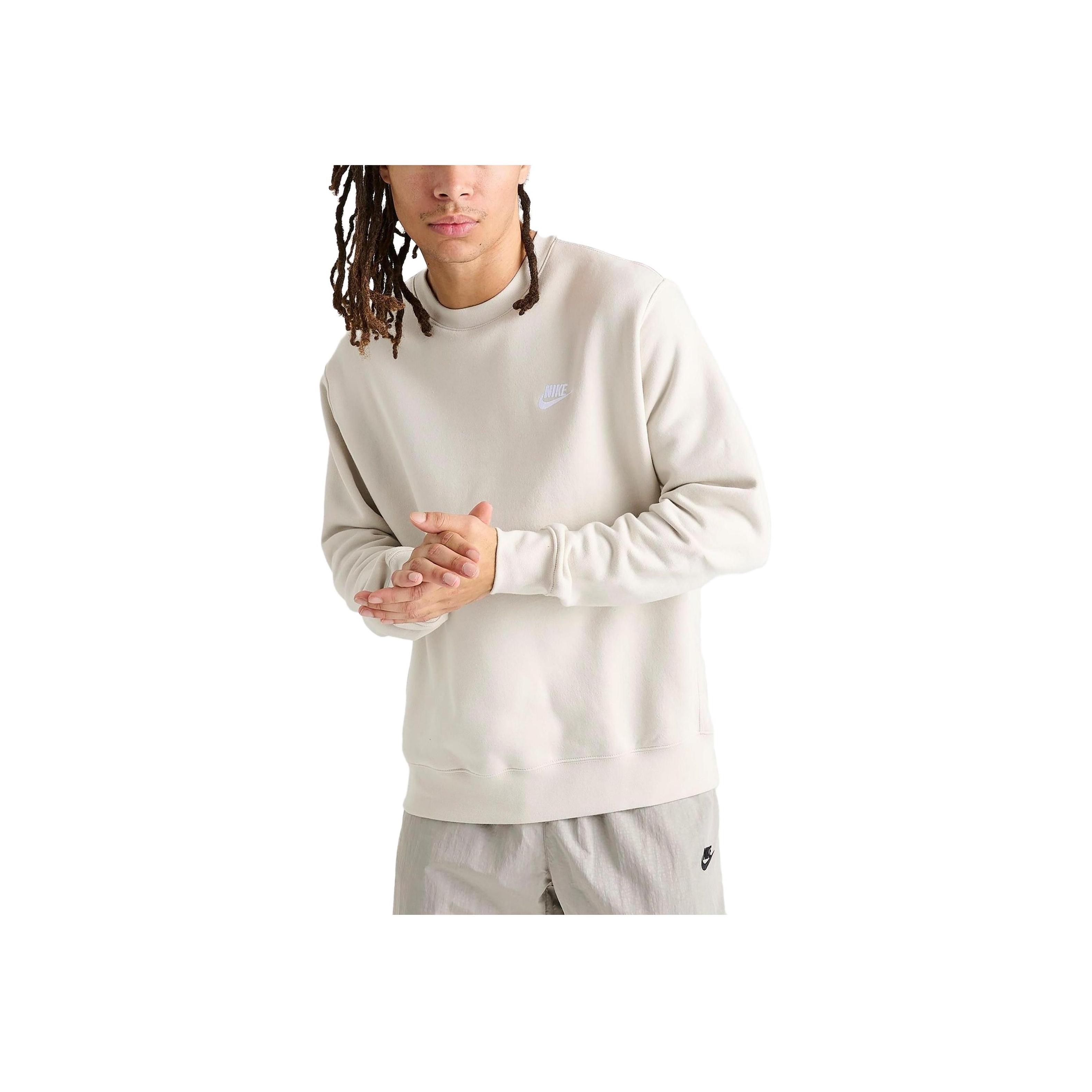 

Nike Повседневный свитер с круглым вырезом и логотипом, длинный рукав, мужская толстовка Off-White BV2662-072 S