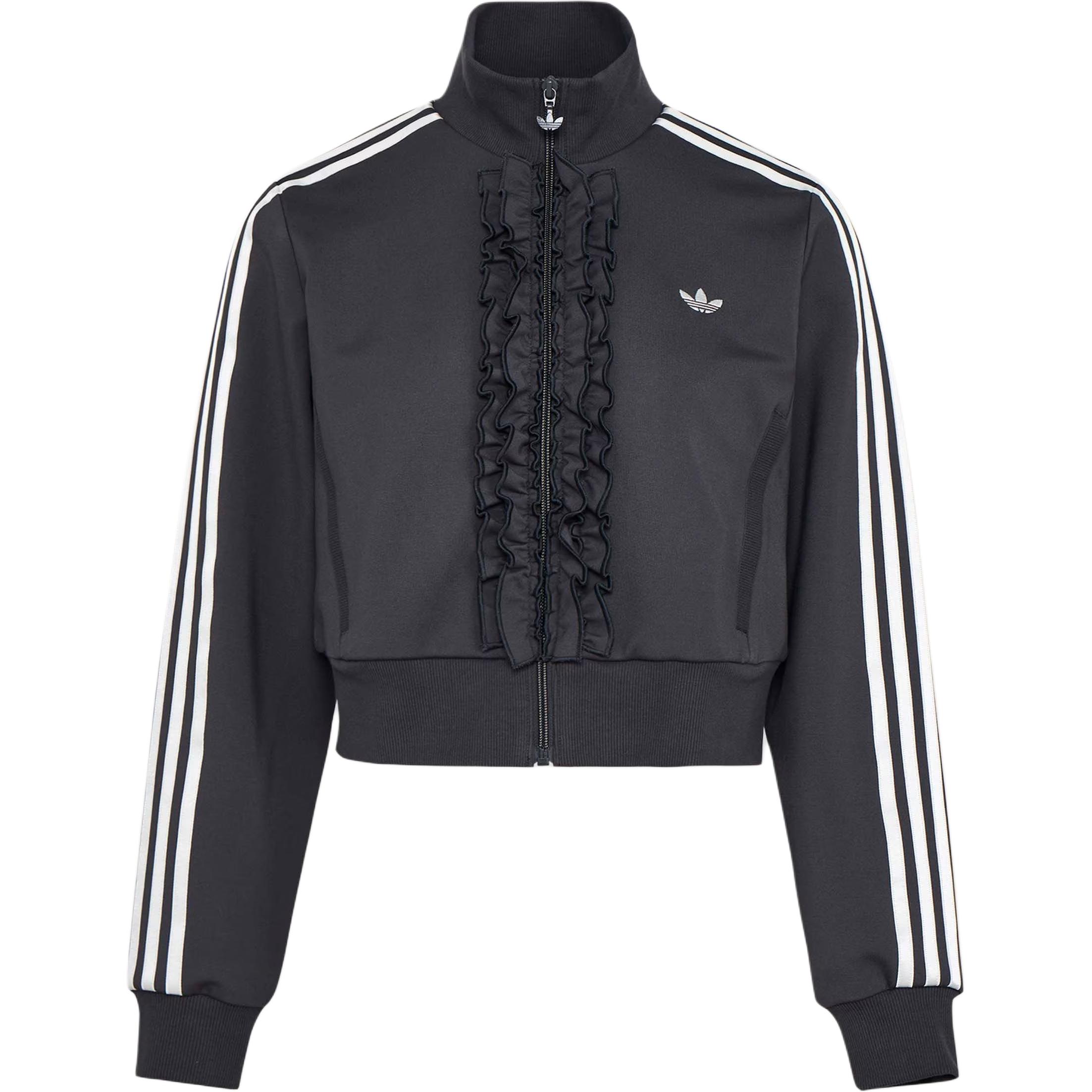 

Жіноча спортивна куртка adidas Originals з воланами Сіра KU9387 L