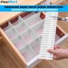 FlexiSort Drawer Dividers, Drawer Dividers, Drawer Compartment Dividers, Organizer, 4 Pieces