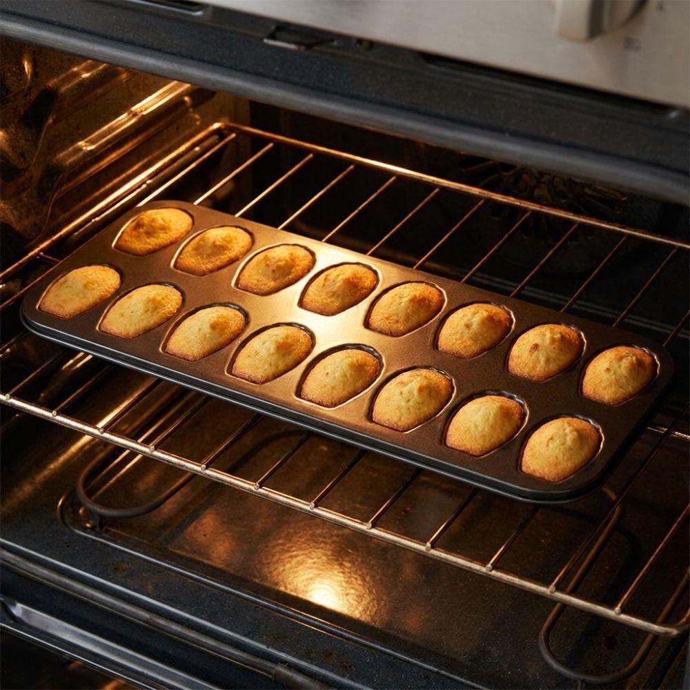 Thickened Shell Baking Pan Non-Stick Cupcake Mold Baking Tools Pastry Tray Kitchen
