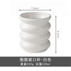 Creativity Circle Gargle Cup Ceramics Toothbrush Holder Minimalist Couple's Cup Home Bathroom Supplies Bathroom Accessories Gift