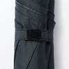 MUJI Folding Umbrella for Sun and Unisex 60cm Rib Length Rain, Adult, DEA53A5A, Black,
