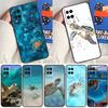 Ocean Sea Turtle Case For Oppo A91 A5 A9 A16 A76 A96 A58 A78 A98 A52 A72 A74 A94 A54 S A57 A77 A15 A17 Cover