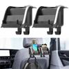 2pcs 3-in-1 Car Seat Cup Holder Cell Phone Holder Car Headrest Multifunctional Hook Storage Box Car Interior Accessories