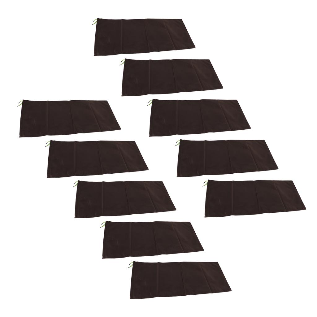 10pcs Flood Sandbags Professional Empty Rain Proof Flood Control Sandbags for House Door Garage Basement