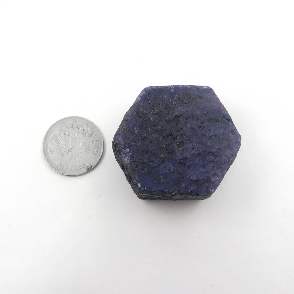 627.45 Ct Natural Blue Sapphire Uncut Rough CERTIFIED Loose Gemstone
