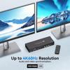 8K HDMI & USB 3.0 Dual-Channel KVM Switcher