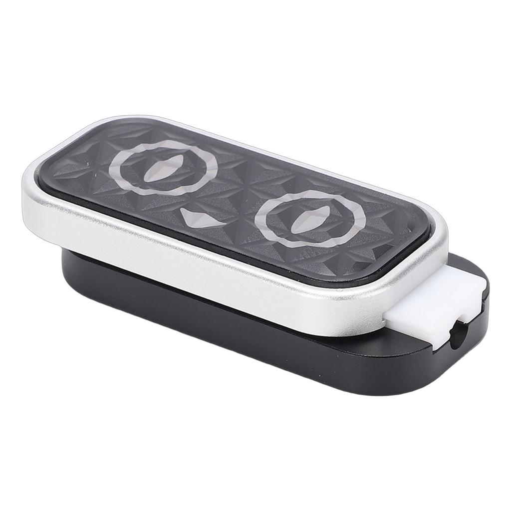 Mechanical Slider Aluminum Alloy Push Card Magnetic Toy Portable Haptic Finger Slider Toy for Office Home Travel