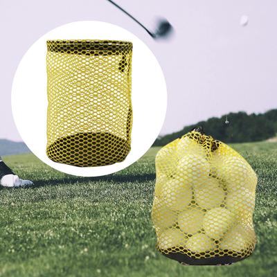 Golf Balls Drawstring Storage Bag Multipurpose for Beach with Cord Lock Closure Accessories Portable