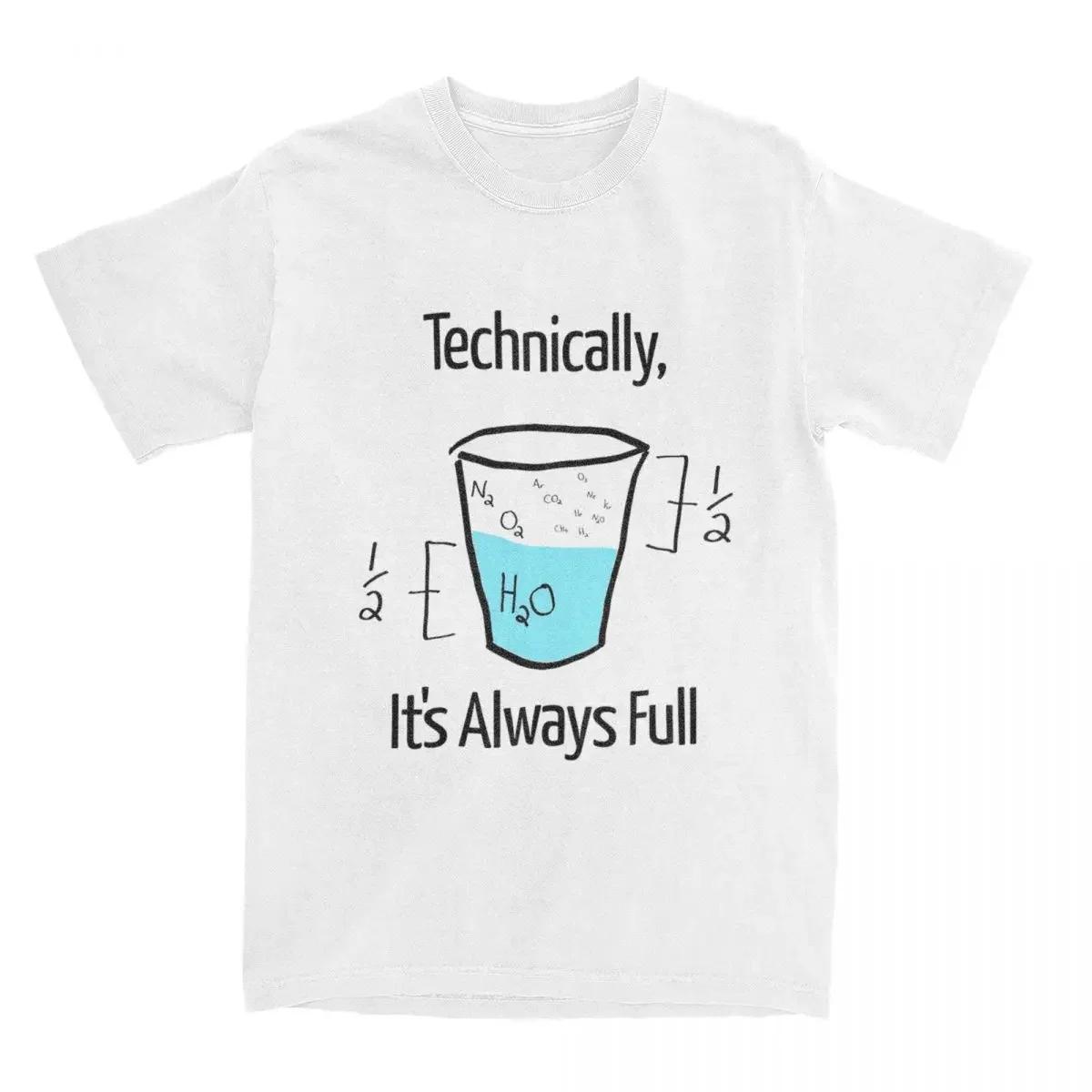 

Men s Science Is Optimistic T-Shirts Technically It is Always Full Top Tee Summer Classic T Shirt Casual Tshirt Plus #Color XXXXXL
