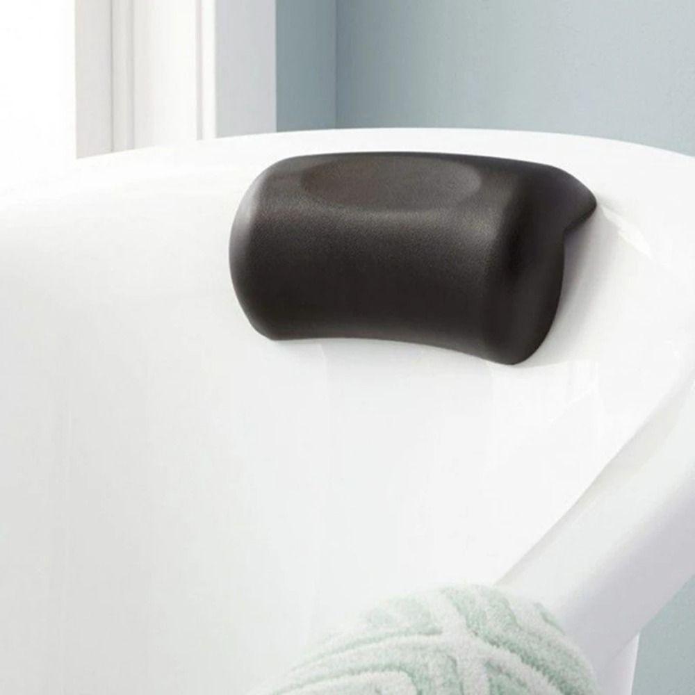 Suction Cups Bathtub Headrest Non Slip Bath Neck Cushion Thick Bath Pillow Bathtub Use