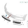 51117369897: Center Trim Bright Strip for BMW 730Li/740Li G11/G12