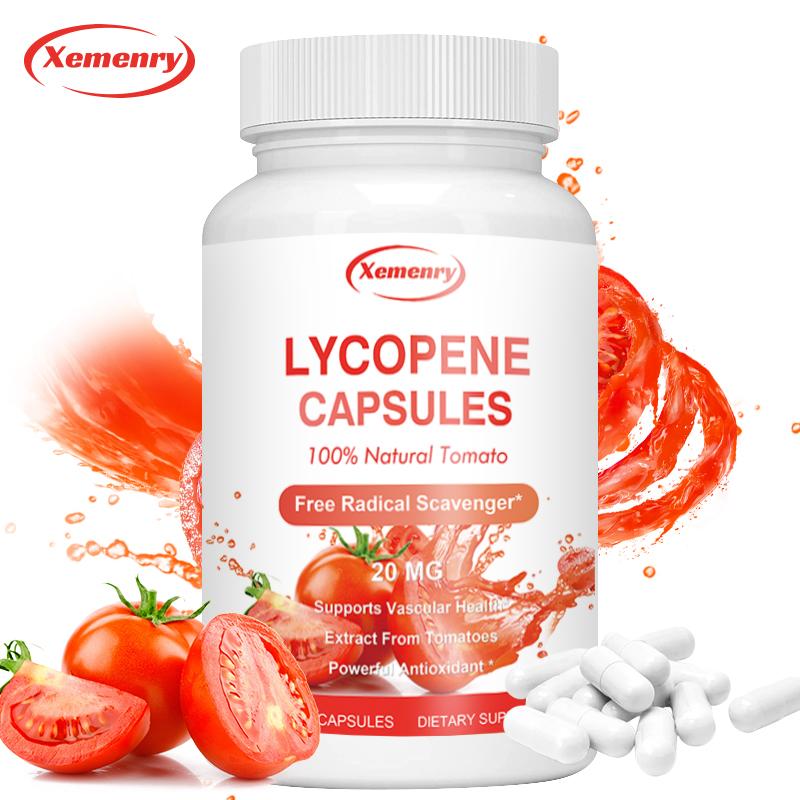 Lycopin-Kapseln 20 mg - Prostata, Augen, Haut, Herz, Antioxidativer Schutz