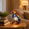 Resin Plug-in Night Light Small Decorative Lamp for Home Bedroom