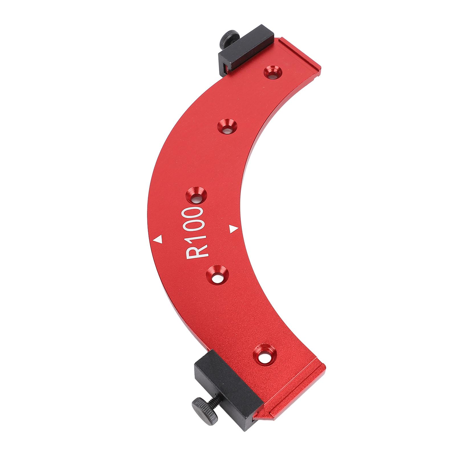 

R100 Rounded Arc Chamfer Template Inner and Outer Corner Chamfer Jig for Cabinet Trimming