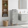 Bathroom Storage Cabinet ALKMAAR Concrete Grey