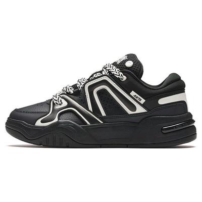 Men's Trend Series Thick Sole Casual Skate Shoes Black White Two-tone 112348070-5