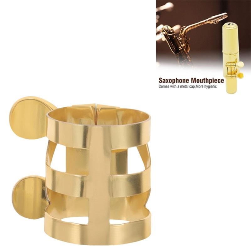 Reliable Saxophone Mouthpiece Ligature Saxophone Fastener Clip Altos Ligatures Fastener Clarinet Mouthpiece