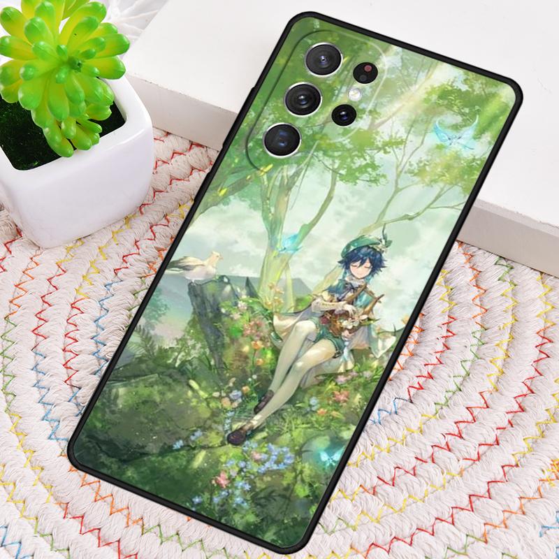 Anime Game Genshin Impact Phone Case for Samsung Galaxy Note 10 Pro S26 Ultra S23 S24 FE S25 S21 S22 PLUS Shockproof Cove