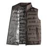 Winter Men Casual Duck Down Sleeveless Vest Man Outdoor Warm Multi Pocket Vest Men Women Lightweight Work Waistcoat