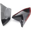 GSRECY Side Door Rear View Mirror Cover Cap Rearview Mirrors Trim Exterior Accessories Compatible with Ford Mustang 2015-2022, Without Turn Signal