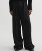 DNSR Cinched Stripe Slacks Black