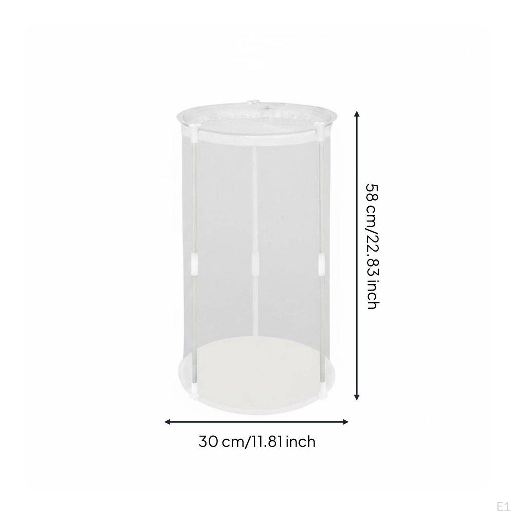 Expandable up Plant Cover Foldable Instant Setup Cage FourSeason Protection Garden Mesh Cloche