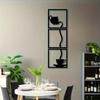 Metal Wall Art Set of 3 Kitchen Cafe Decor