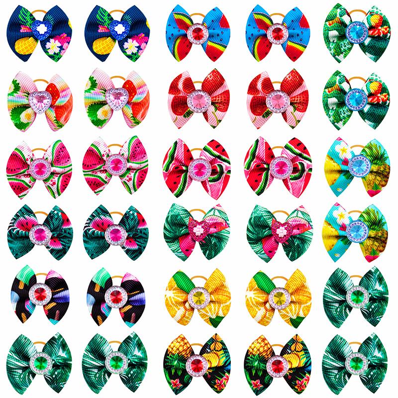 50/100pcs Small Dog Accessories Dog Bowtie Dog Bows Small Dog Hair Accessories Dog Neckties Dogs Grooming For Small Dogs