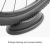 Bike Front Wheel Pad Unisex Wheels Cushion Compatible Plastic Block Mountain Road Outdoor Indoor Trainer