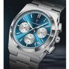 Men's Watch Waterproof Night Light Chronograph Date Stainless Steel Analog Quartz Wristwatches Uhren Reloj