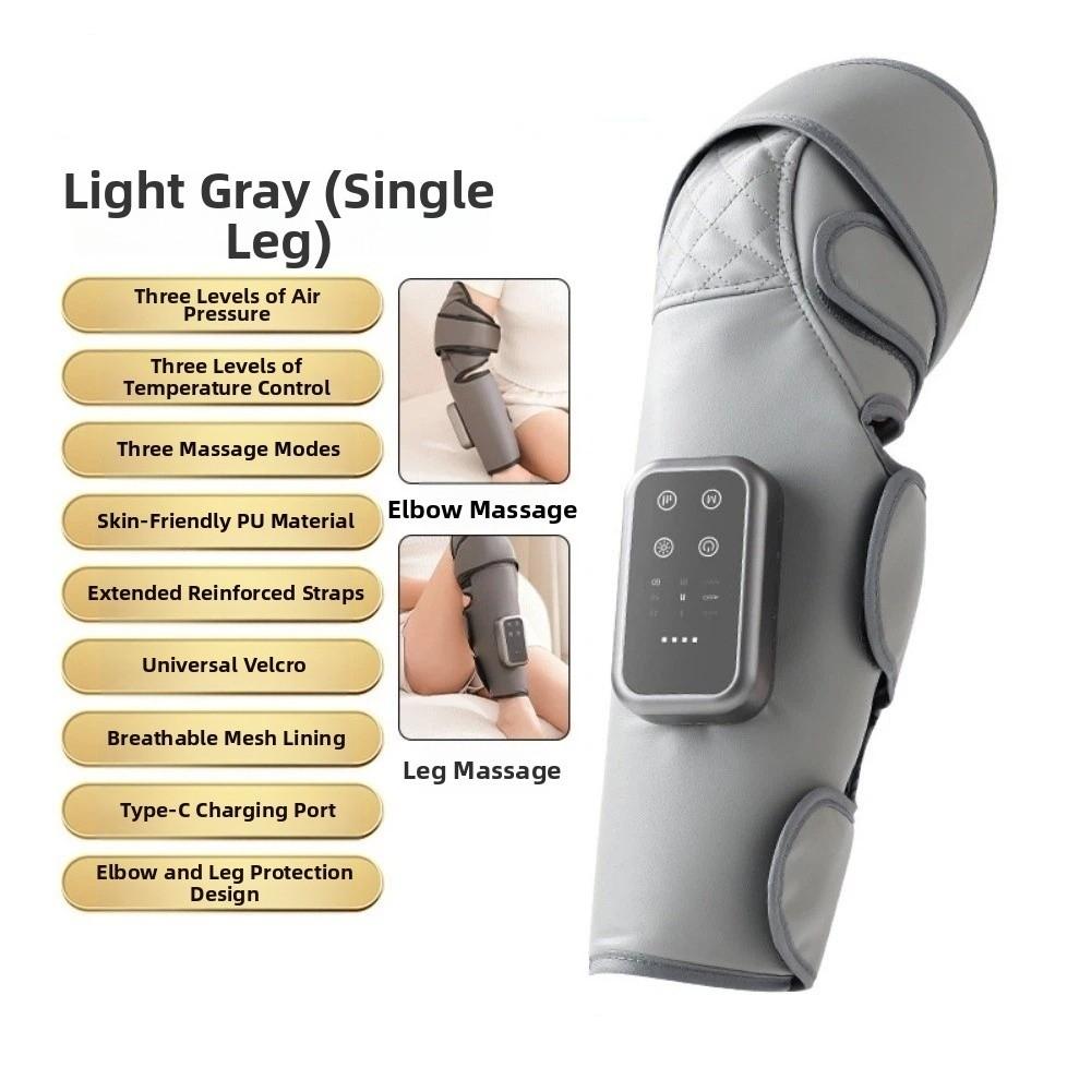 3 Levels Air Pressure Air Wave Massager Hot Compress Electric Air Pressure Device  Leg Massage