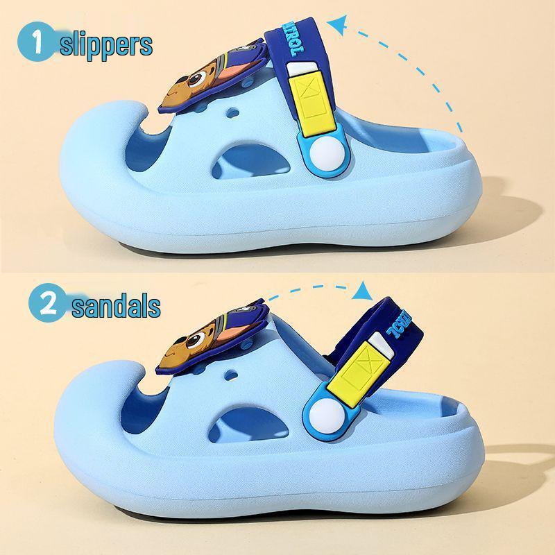Paw Patrol Summer Breathable Sandals for Kids - Indoor & Outdoor Shoes for Boys and Girls