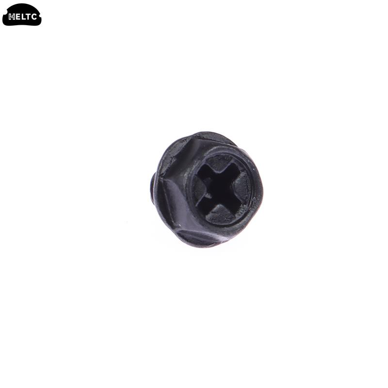 100pcs Toothed Hex 6/32 Computer PC Case Hard Drive Motherboard Mounting Screws For Motherboard PC Case CD-ROM Hard Disk