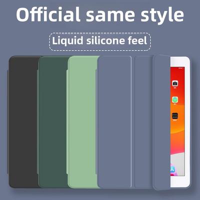 Funda para iPad 11 10.2 Pulgadas 2025 Air 7 Mini 5 Pro 10.5 Cubierta Blanda Tablet 6ª Generación Soporte de Cuero