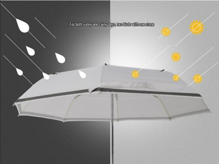 Large Windproof Automatic Folding Umbrella with Custom Logo